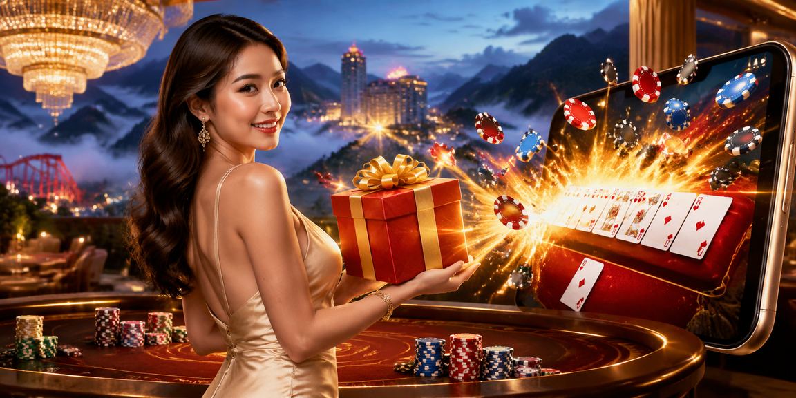 Suasana permainan meja Rummy di Genting Highlands melalui platform 250sr