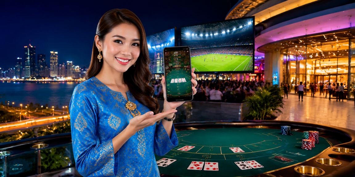 Peminat football di Johor memasang taruhan sukan melalui platform 250sr